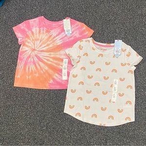 (S) 2 pieces Bundle Set of Short Sleeve Top